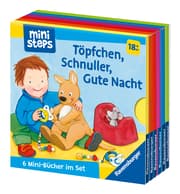 Cover von ministeps Mein erster Bücher-Würfel: Töpfchen, Schnuller, Gute Nacht (Bücher-Set) - ab 18 Monate