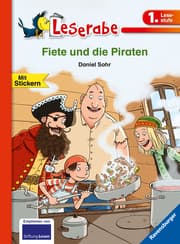 Cover von Fiete und die Piraten - Leserabe 1. Klasse - Erstlesebuch für Kinder ab 6 Jahren