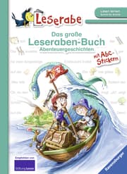 Cover von Das große Leseraben-Buch - Abenteuergeschichten