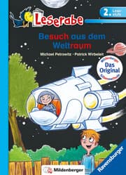 Cover von Leserabe mit Mildenberger Silbenmethode - Besuch aus dem Weltraum