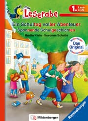 Cover von Leserabe mit Mildenberger Silbenmethode - Ein Schultag voller Abenteuer