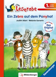 Cover von Leserabe mit Mildenberger Silbenmethode - Ein Zebra auf dem Ponyhof