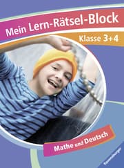 Cover von Mein Lern-Rätsel-Block Klasse 3 + 4