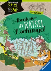 Cover von Abenteuer im Rätsel-Dschungel ab 6 Jahren