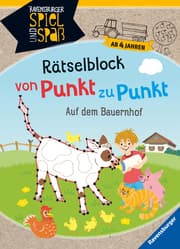 Cover von Rätselblock von Punkt zu Punkt: Auf dem Bauernhof
