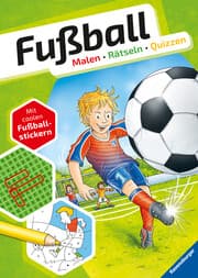 Cover von Fußball: - Malen - Rätseln - Quizzen