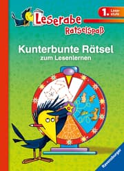 Cover von Kunterbunte Rätsel zum Lesenlernen