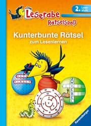 Cover von Kunterbunte Rätsel zum Lesenlernen