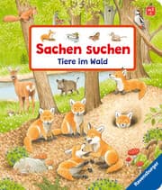 Cover von Sachen suchen - Tiere im Wald