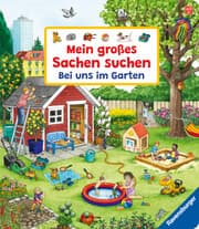 Cover von Mein großes Sachen suchen: Bei uns im Garten
