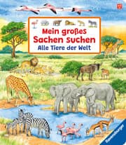 Cover von Mein großes Sachen suchen: Alle Tiere der Welt