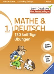 Cover von Mathe und Deutsch: 130 knifflige Übungen