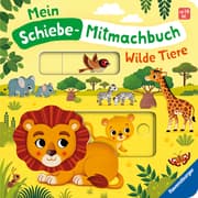 Cover von Mein Schiebe-Mitmachbuch - Wilde Tiere