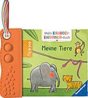 Cover von Mein Knuddel-Knautsch-Buch: flip&pop. Meine Tiere
