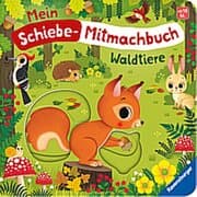 Cover von Mein Schiebe-Mitmachbuch - Waldtiere