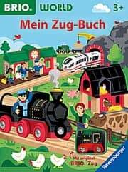 Cover von BRIO World: Mein Zug-Buch - Großes Vorlese-Spielbuch mit original BRIO-Zug und Gleisspuren auf jeder Seite