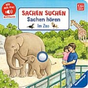 Cover von Hör mal hin - Sachen suchen, Sachen hören: Im Zoo