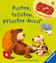 Cover von Pusten, trösten, Pflaster drauf