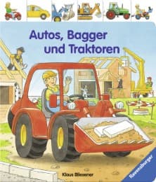 Cover von Autos, Bagger und Traktoren