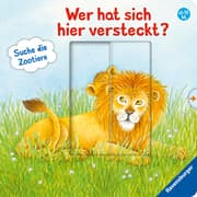 Cover von Wer hat sich hier versteckt? Suche die Zootiere