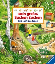 Cover von Mein großes Sachen suchen: Bei uns im Wald
