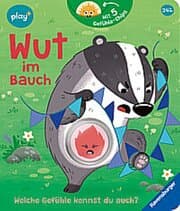 Cover von Play+ Mein lustiges Spielbuch Wut im Bauch - ab 2 Jahre