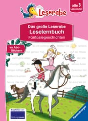 Cover von Das große Leserabe Leselernbuch: Fantasiegeschichten - Leserabe ab der 1. Klasse - Erstlesebuch für Kinder ab 5 Jahren