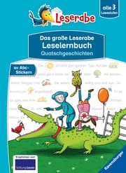 Cover von Das große Leserabe Leselernbuch: Quatschgeschichten - Leserabe ab der 1. Klasse - Erstlesebuch für Kinder ab 5 Jahren