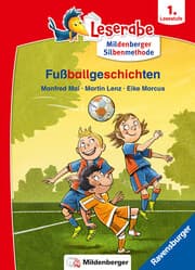 Cover von Leserabe mit Mildenberger Silbenmethode - Fußballgeschichten