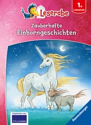 Cover von Zauberhafte Einhorngeschichten - Leserabe ab 1. Klasse - Erstlesebuch für Kinder ab 6 Jahren