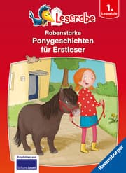 Cover von Leserabe Sonderausgaben - Rabenstarke Ponygeschichten für Erstleser