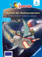 Cover von Leserabe 2. Lesestufe - Überfall der Weltraumpiraten