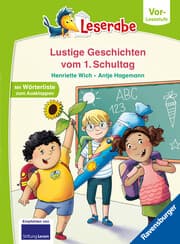 Cover von Leserabe Vor-Lesestufe - Lustige Geschichten vom 1. Schultag