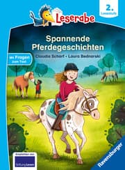 Cover von Leserabe 2. Lesestufe - Spannende Pferdegeschichten