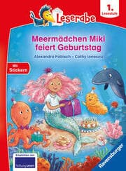 Cover von Leserabe 1. Lesestufe - Meermädchen Miki feiert Geburtstag