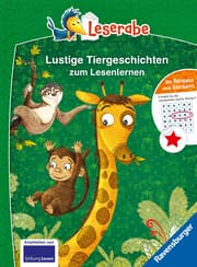 Cover von Leserabe Sonderausgaben - Lustige Tiergeschichten zum Lesenlernen