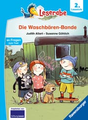 Cover von Leserabe 2. Lesestufe - Die Waschbären-Bande