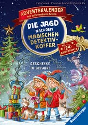 Cover von Die Jagd nach dem magischen Detektivkoffer - Adventskalender: Geschenke in Gefahr!