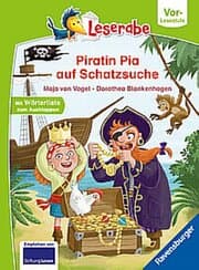 Cover von Leserabe Vor-Lesestufe - Piratin Pia auf Schatzsuche