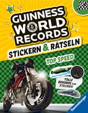 Cover von Guinness World Records Stickern und Rätseln: Top Speed