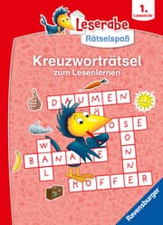 Cover von Leserabe Rätselspaß - Kreuzworträtsel zum Lesenlernen (1. Lesestufe)