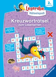 Cover von Leserabe Rätselspaß - Kreuzworträtsel zum Lesenlernen (2. Lesestufe)