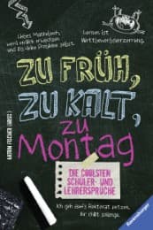 Cover von Zu früh, zu kalt, zu Montag