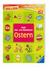 Cover von Mein Mal- und Rätselbuch Ostern
