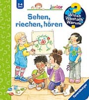 Cover von Wieso? Weshalb? Warum? junior, Band 36 - Sehen, riechen, hören