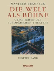 Cover von Die Welt als Bühne