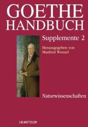 Cover von Goethe-Handbuch Supplemente