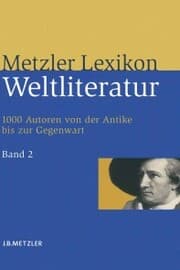 Cover von Metzler Lexikon Weltliteratur