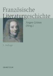 Cover von Französische Literaturgeschichte