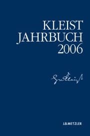 Cover von Kleist-Jahrbuch 2006